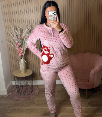 PIJAMA CORALINA OSITO
