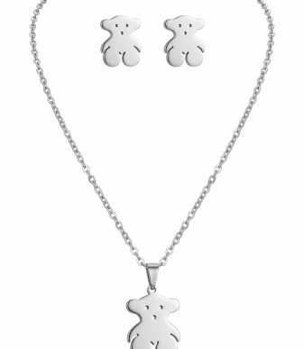 CONJUNTO OSITO PLATEADO